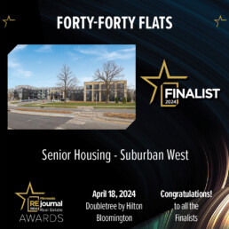 Forty-Forty Flats Finalist for Minnesota Real Estate Journals Award