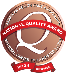 American Health Care Association's 2024 Bronze - National Quality Award for the National Center for Assisted Living