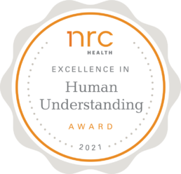 • 2021 NRC Health Excellence in Human Understanding Award